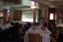 Um dos restaurantes do navio, o Club Room