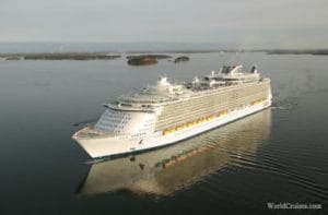 Oasis of the Seas entregue a Royal Caribbean