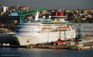 Navios da Pullmantur e Azamara passam por mudanças em docas secas