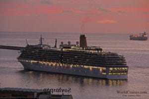 Arcadia, da P&O Cruises, chega pela primeira vez ao Brasil.