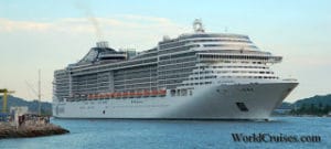 Perfil dos navios da temporada 2013/2014: MSC Crociere e BCR