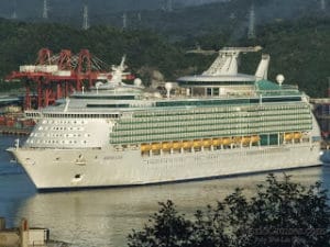 Mariner of the Seas faz sua primeira escala em Keelung, Taiwan