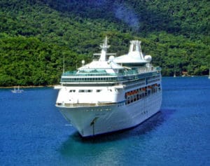 Vision of the Seas está em Cádiz para remodelação