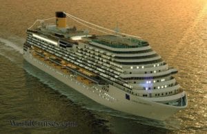 Cerimônia de batismo do Costa Diadema será em Gênova