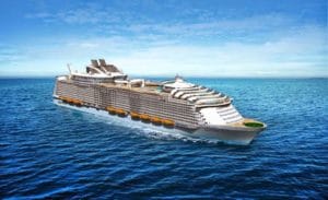 Temporada inaugural do Harmony of the Seas terá roteiros no Mediterrâneo