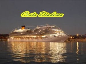 Vídeo: Interiores do Costa Diadema no Mediterrâneo