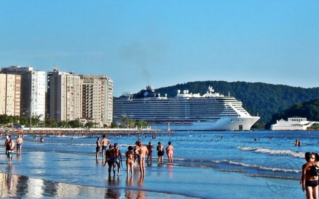 maiores navios de cruzeiro no Brasil