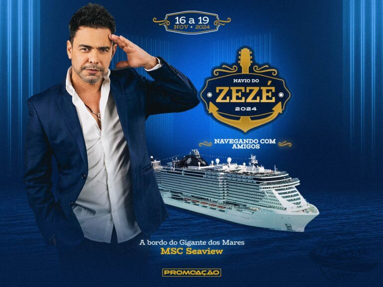 Navegando com Amigos Navio do Zezé 2024