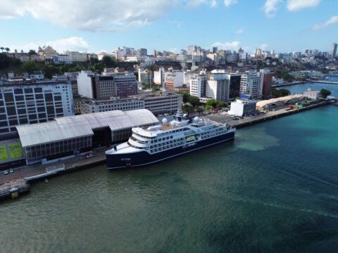 temporada de cruzeiros na Bahia