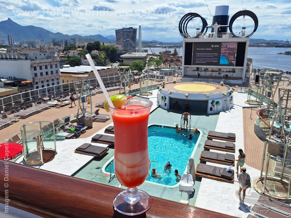 pacotes de bebidas msc cruzeiros
